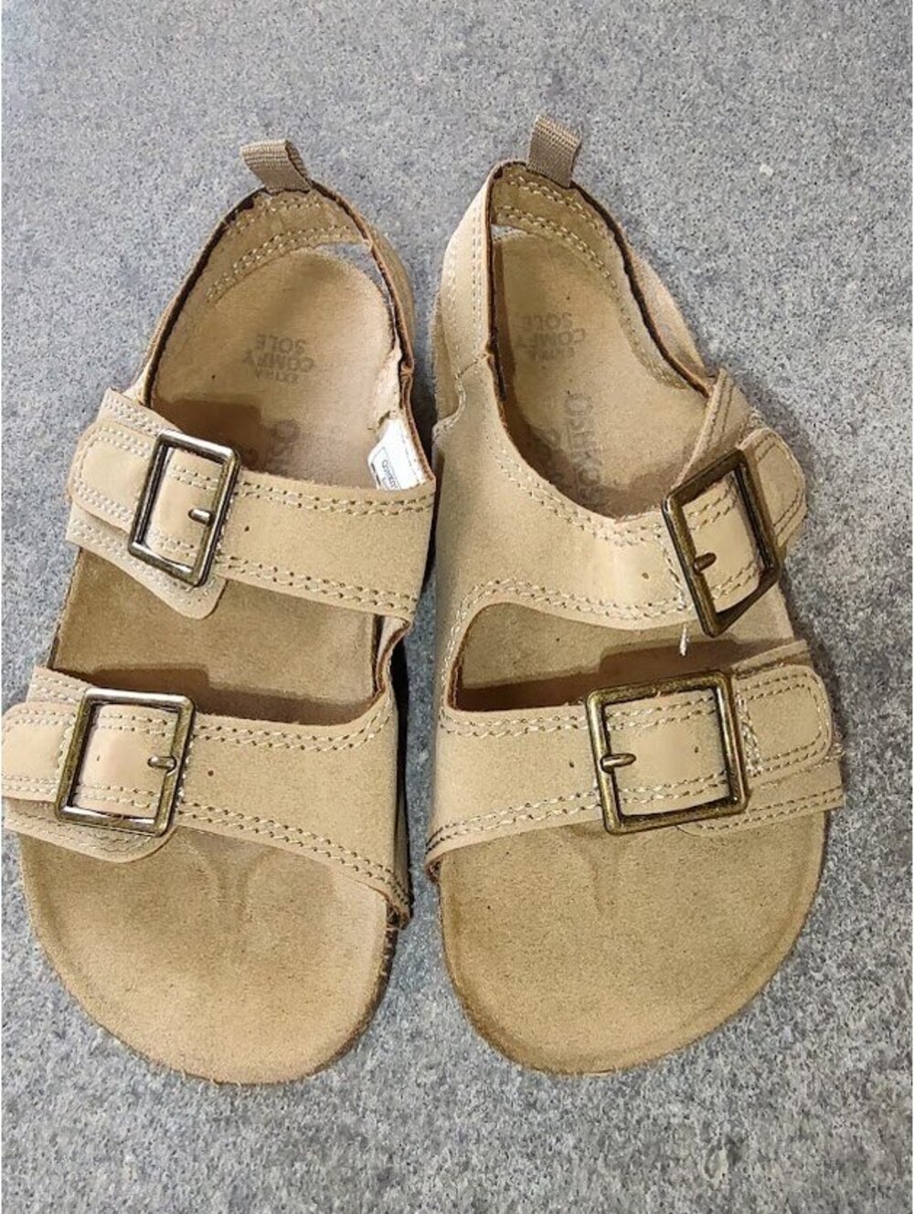 OshKosh B'gosh Toddler Beige Sandals Size 11M